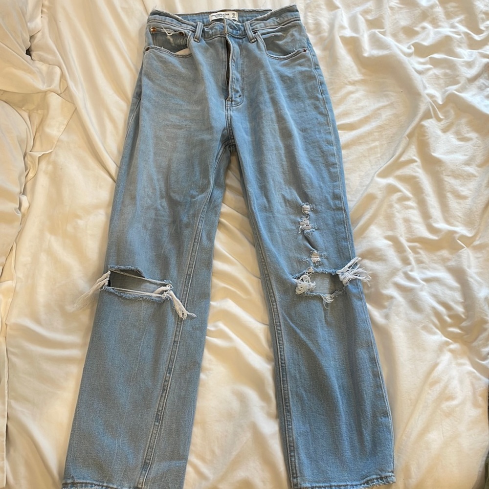 Abercombie Curve love jeans